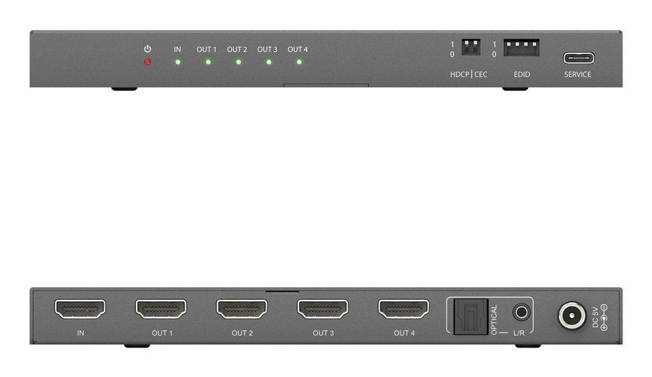 EAN 4251364741566 - PureTools PT-SP-HD14-48G divisor de video HDMI 4x HDMI imagen 4