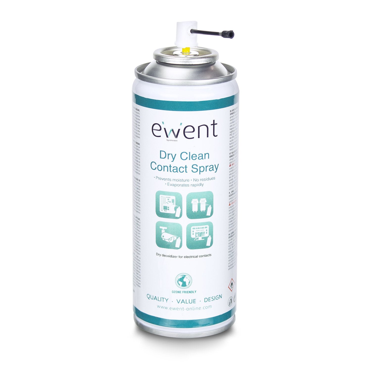 EAN 8054392614071 - Ewent EW5614 kit de limpieza para computadora Pantallas / Plásticos, Universal Espray para limpieza de eq imagen 4