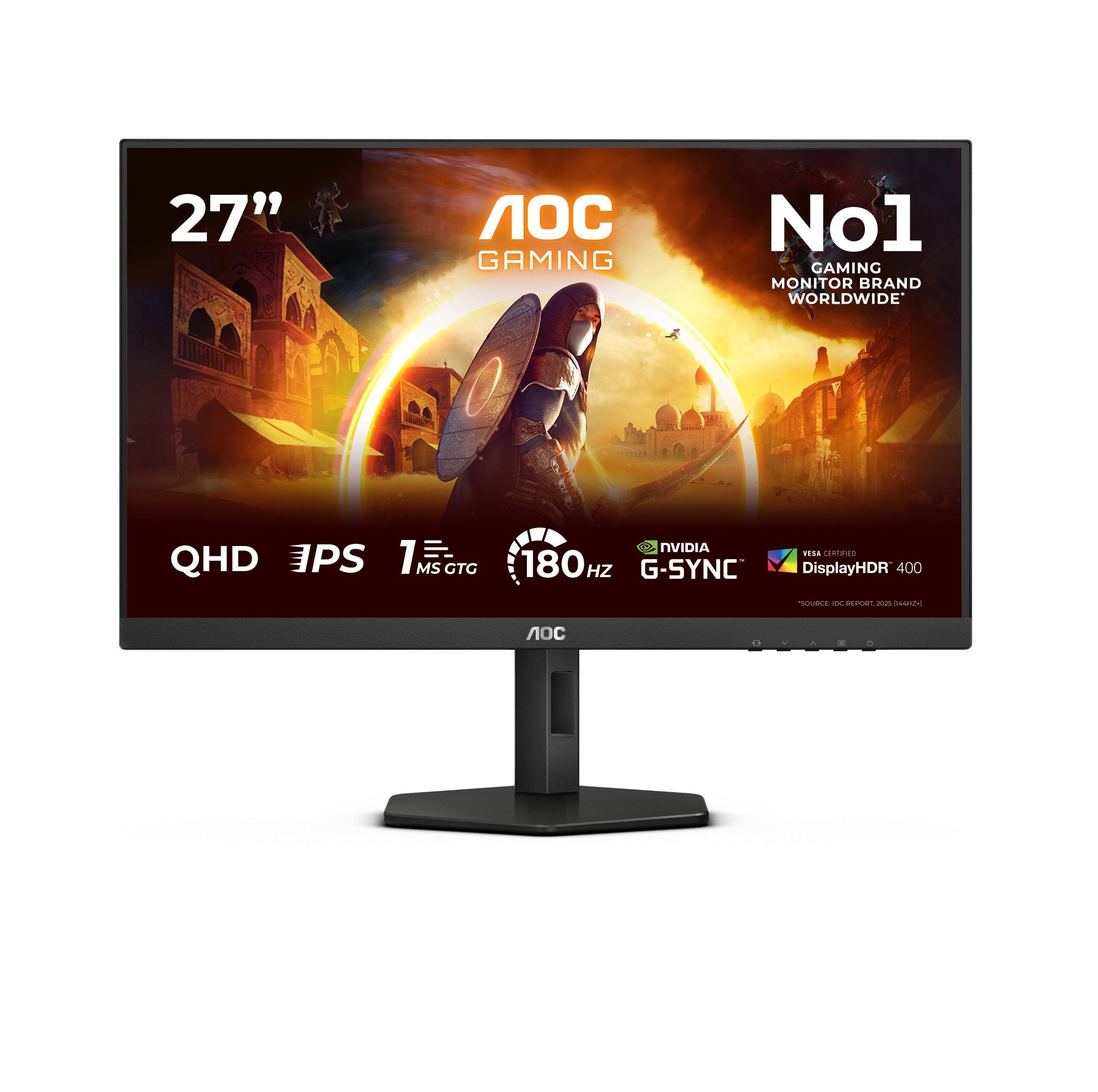 EAN 4038986181389 - AOC Q27G4X pantalla para PC 68,6 cm (27") 2560 x 1440 Pixeles Quad HD LCD Negro, Rojo imagen 1