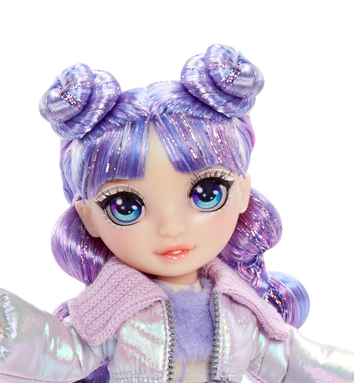 Muñeca Mga Entertainment Rainbow High Winter Wonderland Doll - Violeta (Purple) 120865-Euc