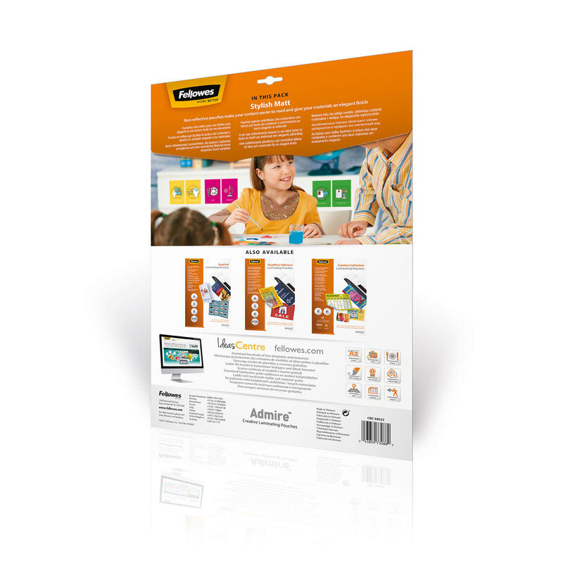 Fellowes 5602201 Plastificador 25 Pieza(S) A3 80 Mic