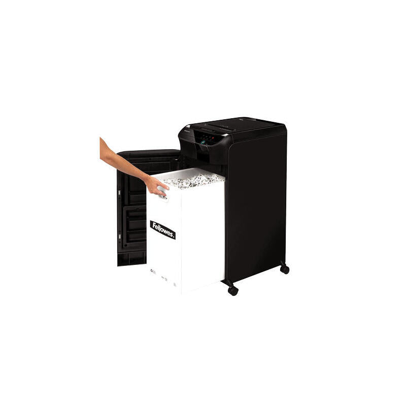 Fellowes Automax 600m Destructora De Papel Automatica Microcorte - Alimentacion Automatica 600 Hojas - Ranura Manual 14 Hojas - 83l