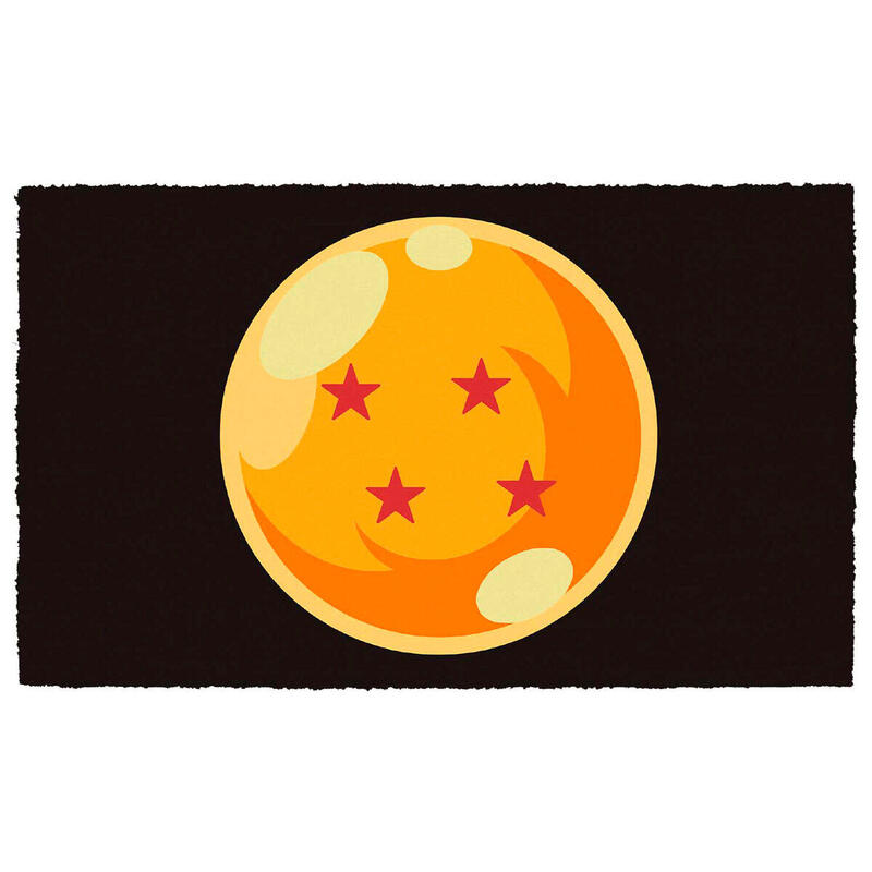 Felpudo 60x40 Cm Bola 4 Estrellas Dragon Ball