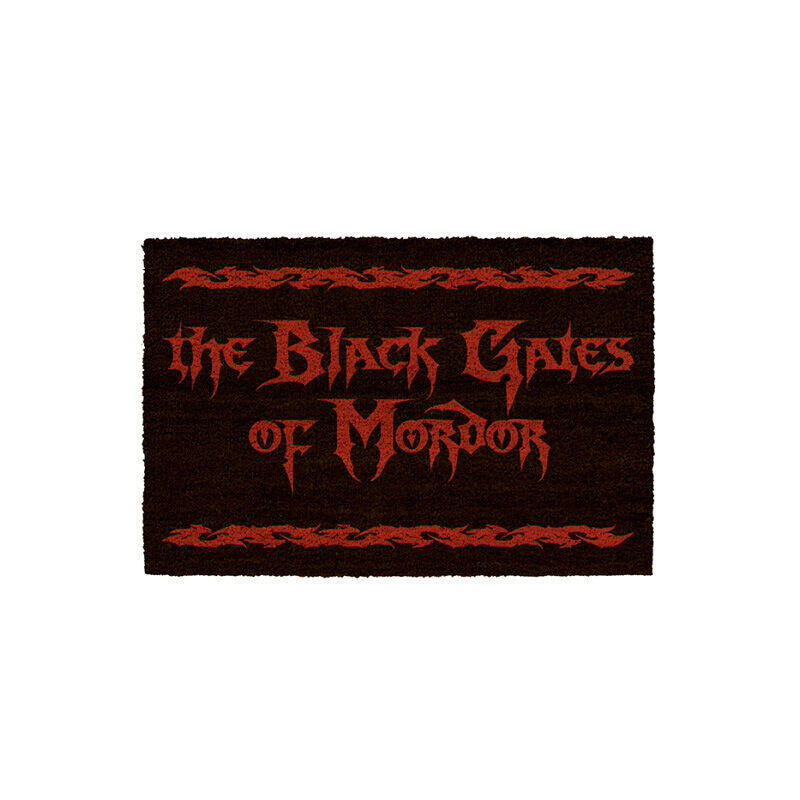 Felpudo The Black Gates Of Mordor El Seor De Los Anillos