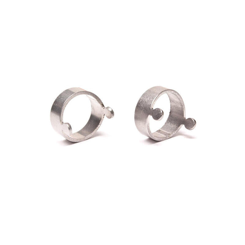 Feser Va Tube End Cap Set X2 Pcs. 13mm. Plata