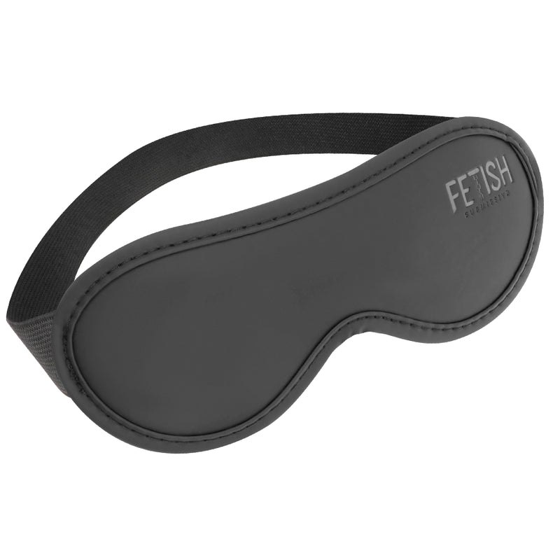 Fetish Submissive - Antifaz Cuero Vegano Ii Con Forro De Neopreno