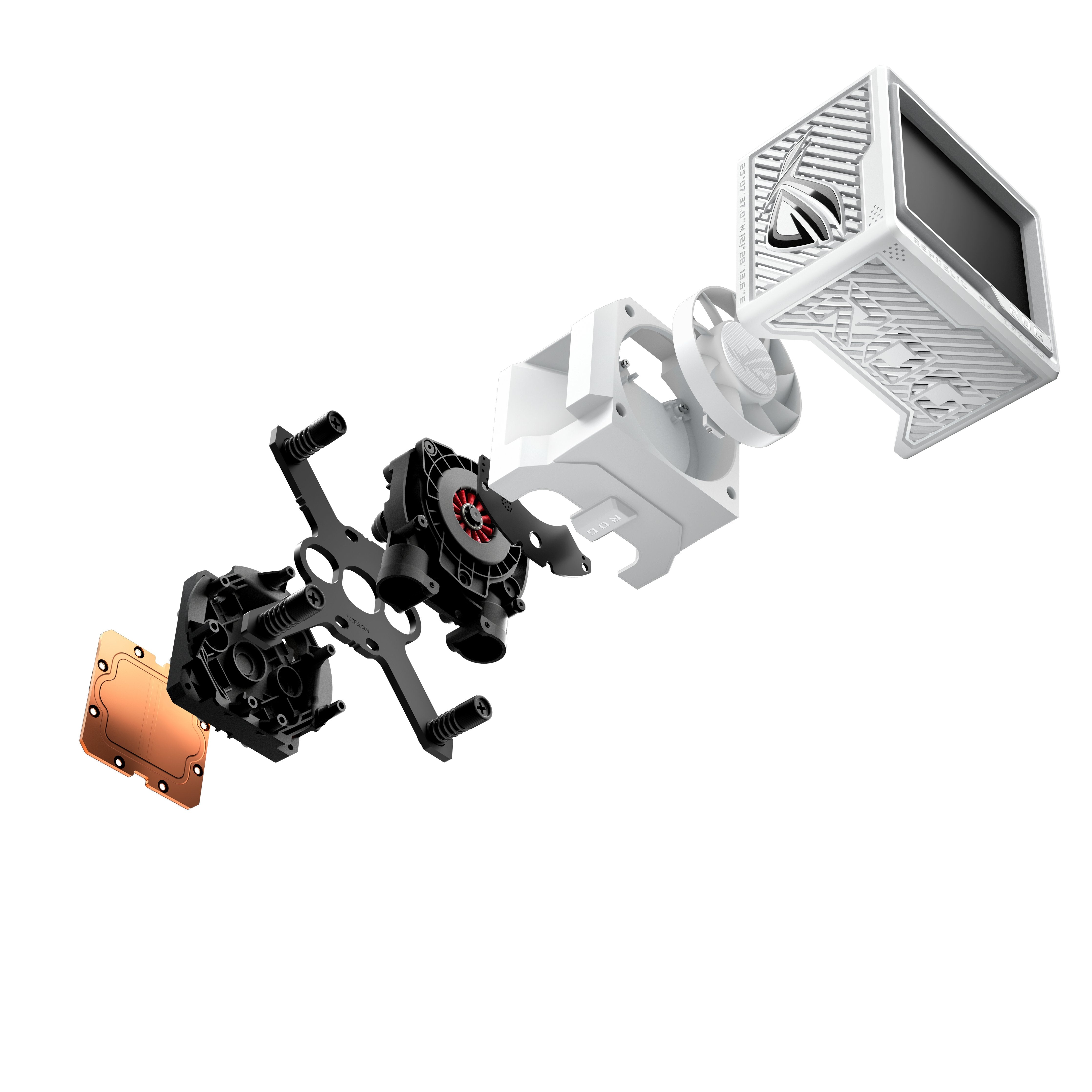 EAN 4711387789957 - ASUS ROG RYUJIN III 360 ARGB EXTREME WHT Procesador Sistema de refrigeración líquida todo en uno 12 cm Bl imagen 17