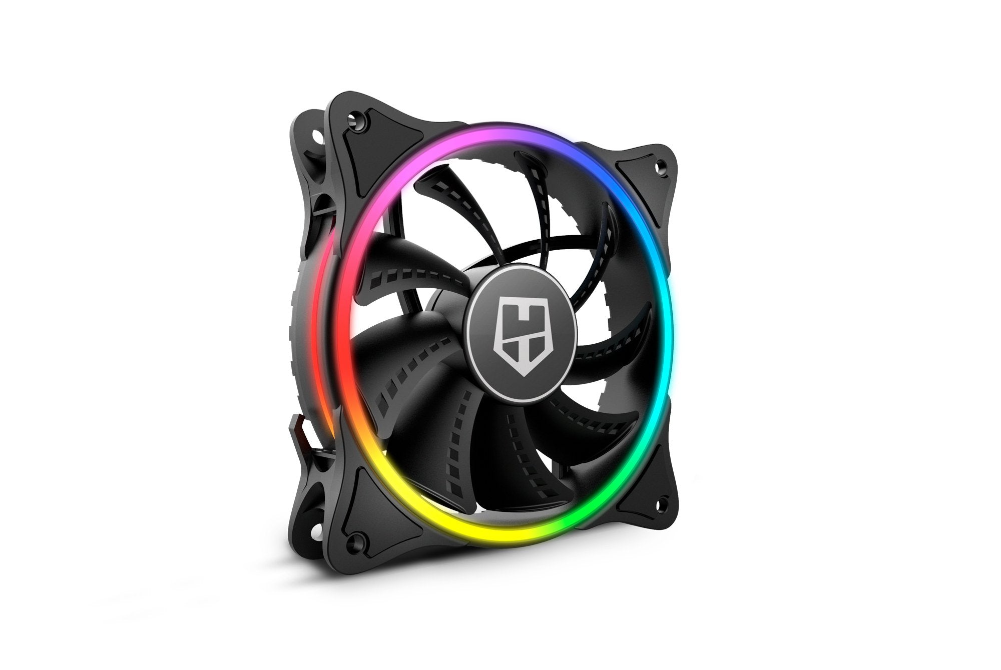 Ventilador Caja Nox Hummer X-Fan Argb Halo Ring Fan