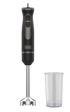 Batidora De Mano Black & Decker Es9160090b Con Variable + Turbo Velocidades 800w Negro Inox