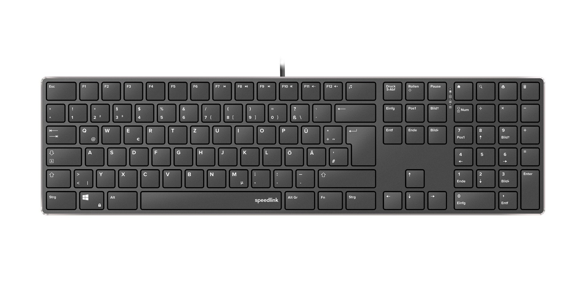EAN 4027301550962 - SPEEDLINK SL-640010-BK teclado Oficina USB Alemán Negro imagen 1