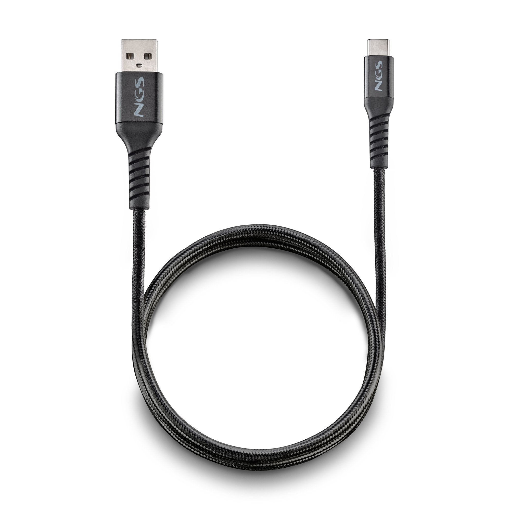 EAN 8435430626865 - NGS KNOT-AC cable USB USB 2.0 1 m USB A USB C Negro imagen 3