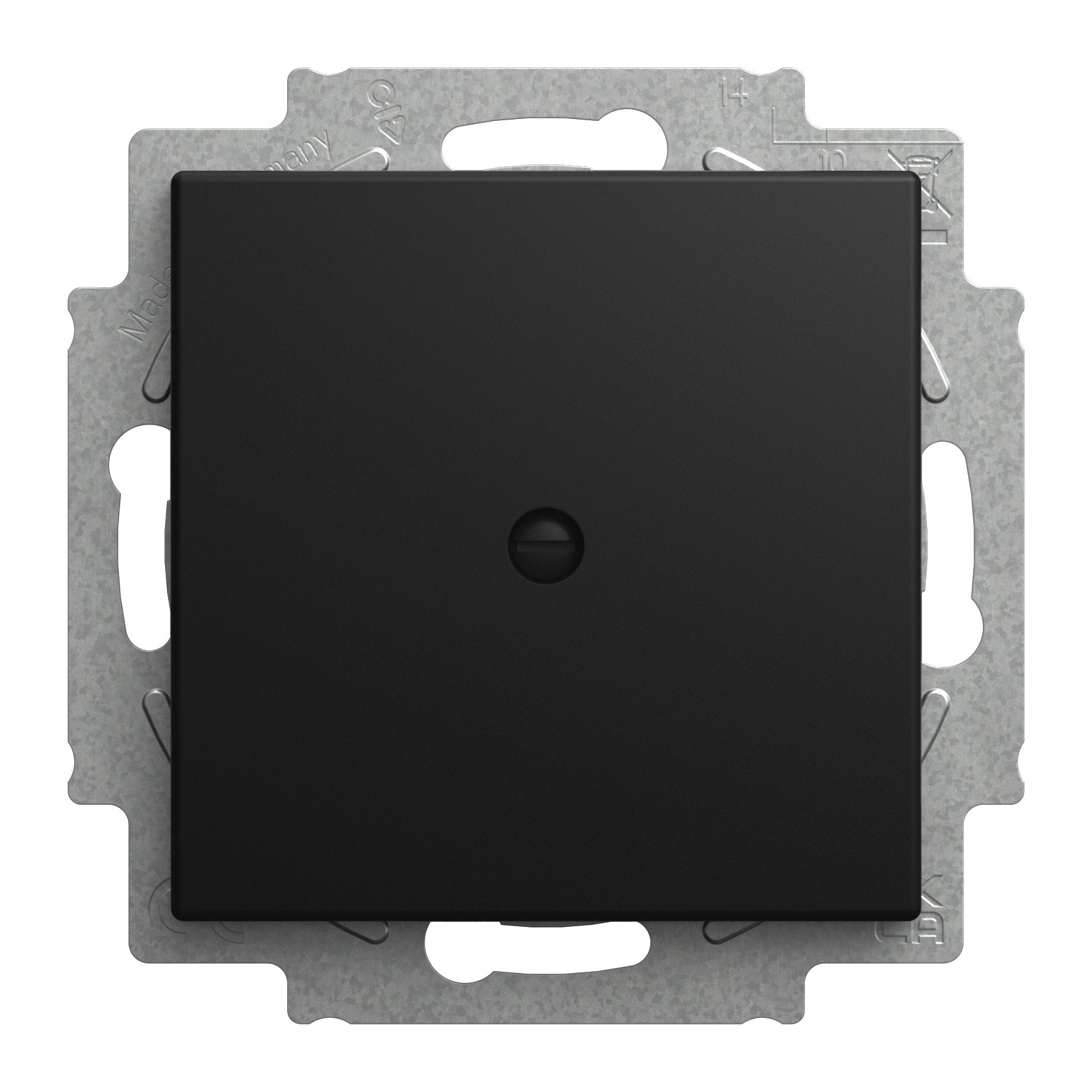 EAN 4011395360958 - Busch-Jaeger 2CKA001715A0321 placa de pared y cubierta de interruptor Negro imagen 1