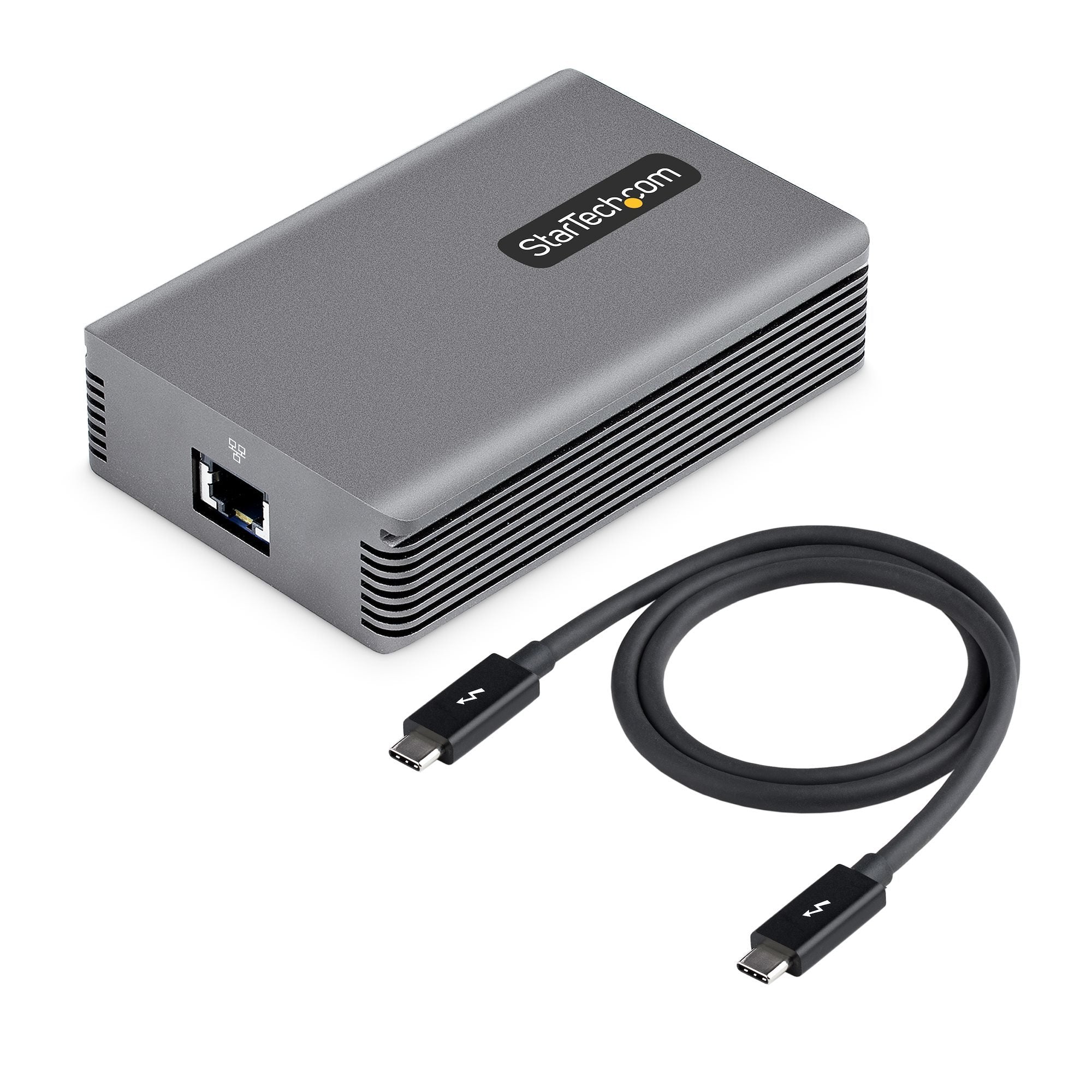 Startech Adaptador De Red Ethernet Thunderbolt 3 - 10gbe - Multigigabit - Adaptador De Red Externo Thunderbolt 3 A Rj45 - Nic 10gbase-T/5-2.5gbase-T - 10gb - Cable Tb3 - Win/Mac