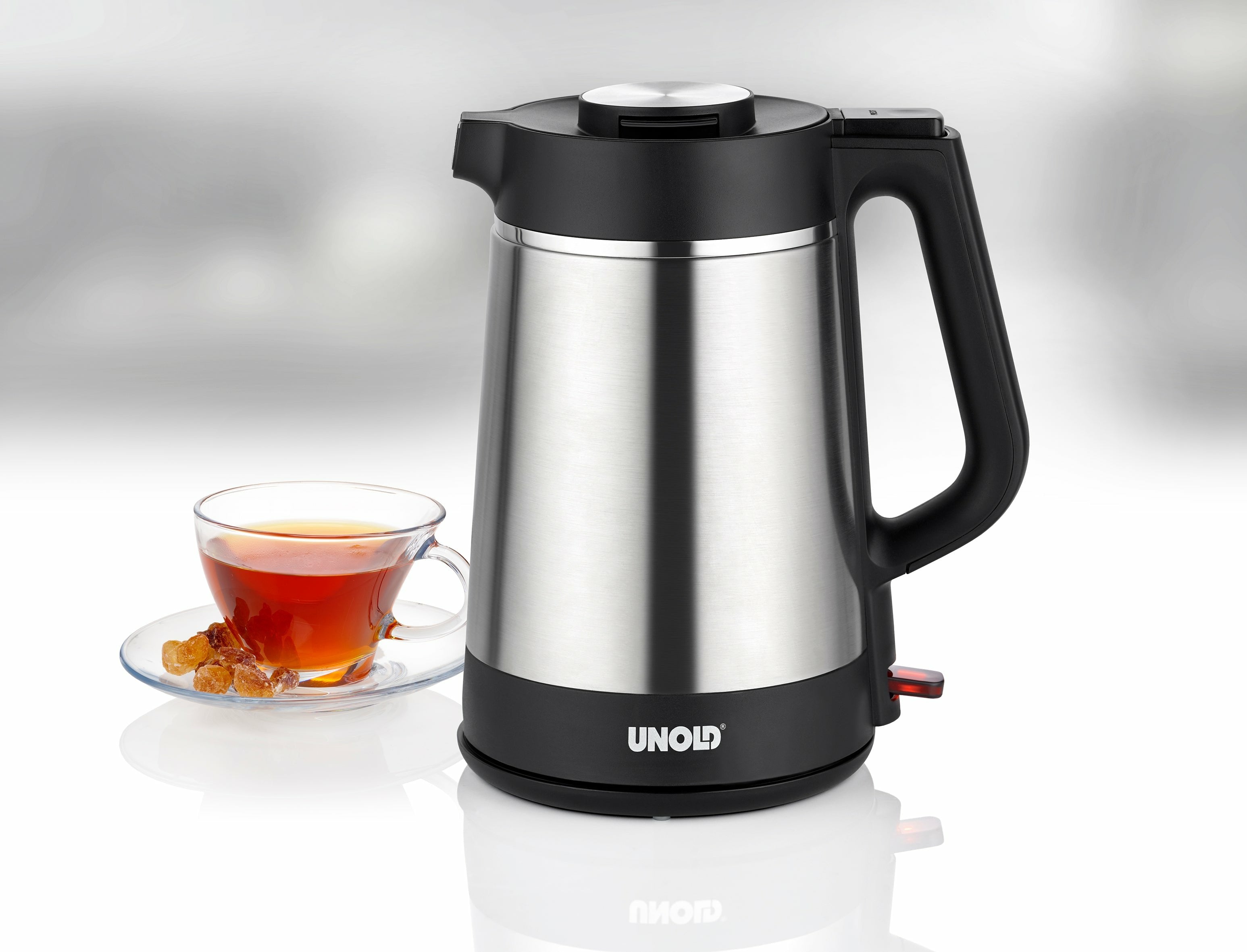 EAN 4011689187155 - Unold 18715 tetera eléctrica 1,5 L 1800 W Negro, Acero inoxidable imagen 9