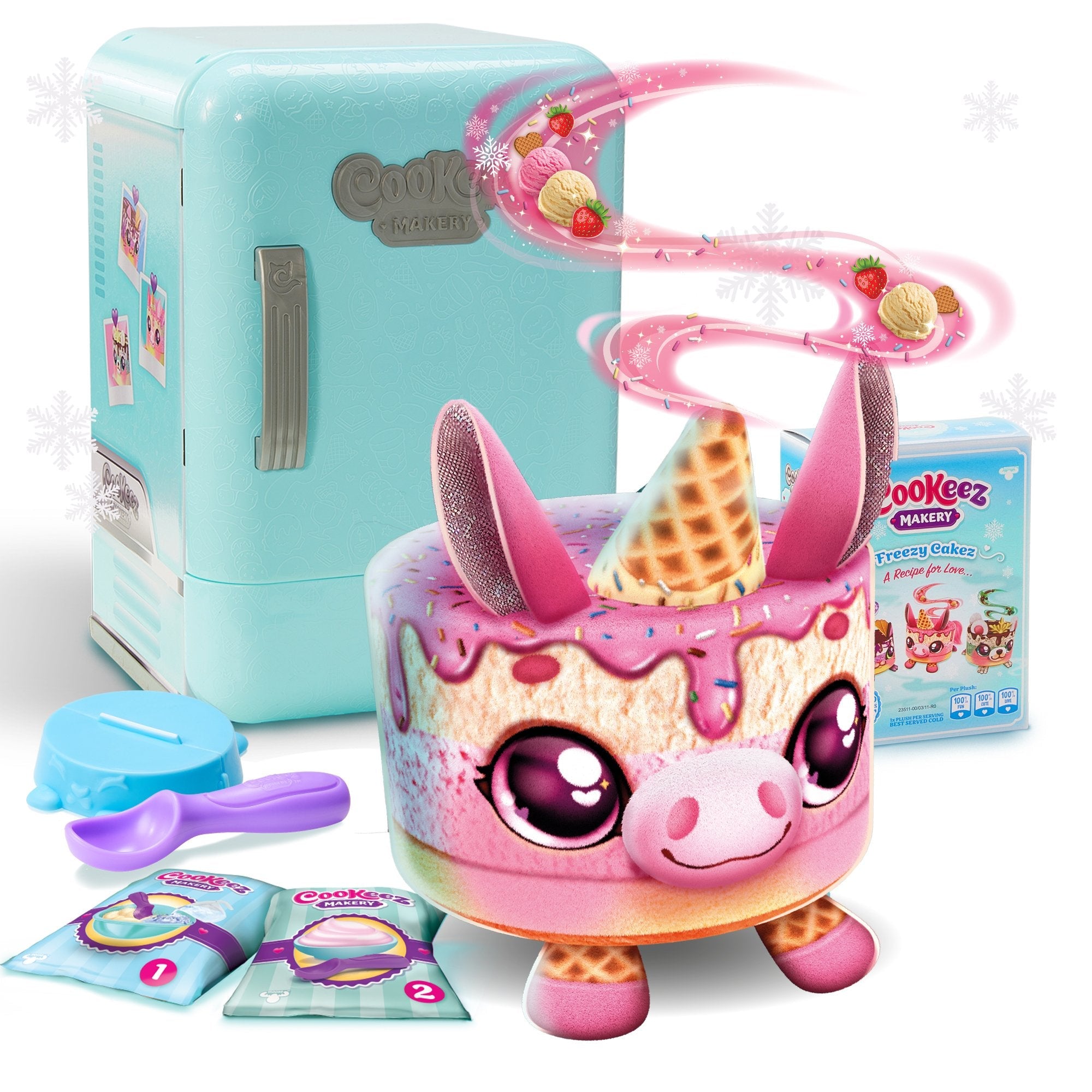Frigorifico Magico Peluche Interactivo Cookeez Makery