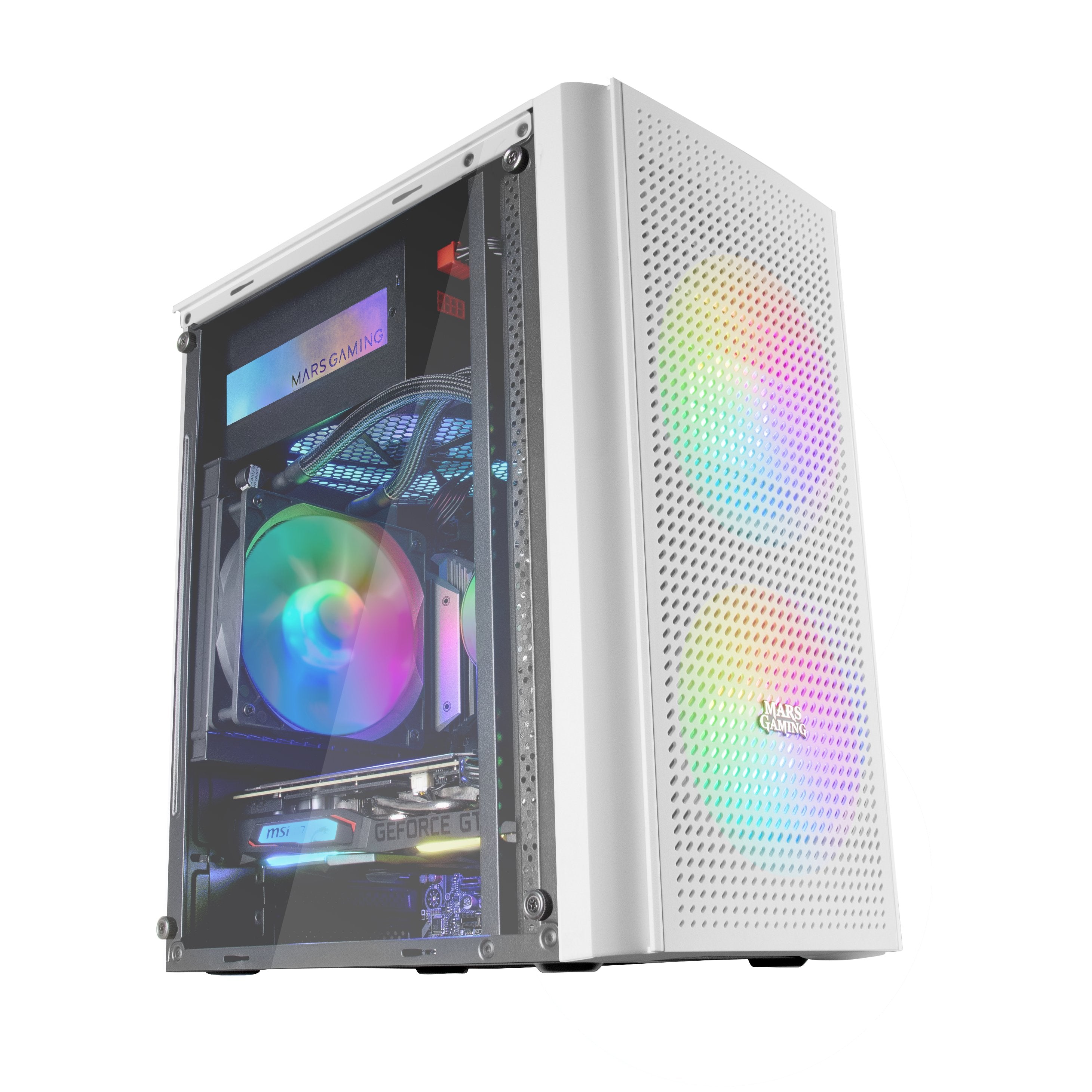 EAN 4711099471669 - Mars Gaming MC300W carcasa de ordenador Mini Tower imagen 1