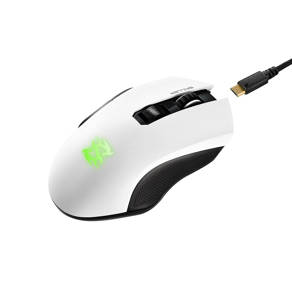 Raton Gaming Sharkoon Inalambrico Sgm3 Blanco Rgb