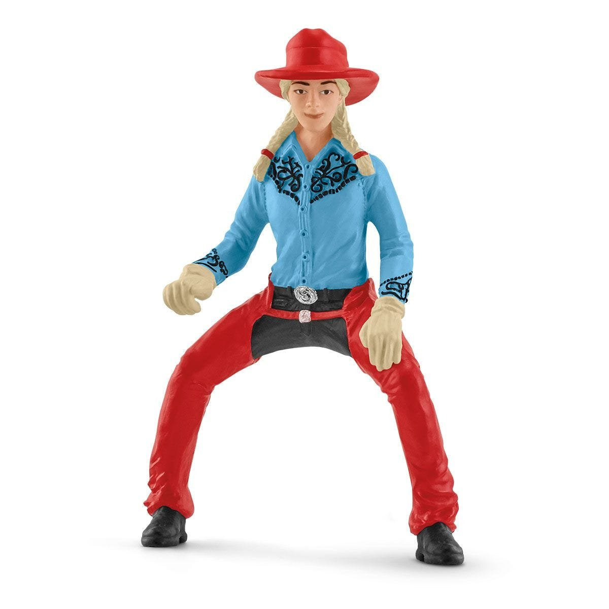 Figura De Juego Farm World Barrel Racing Mit Cowgirl, Spielfigur 42576
