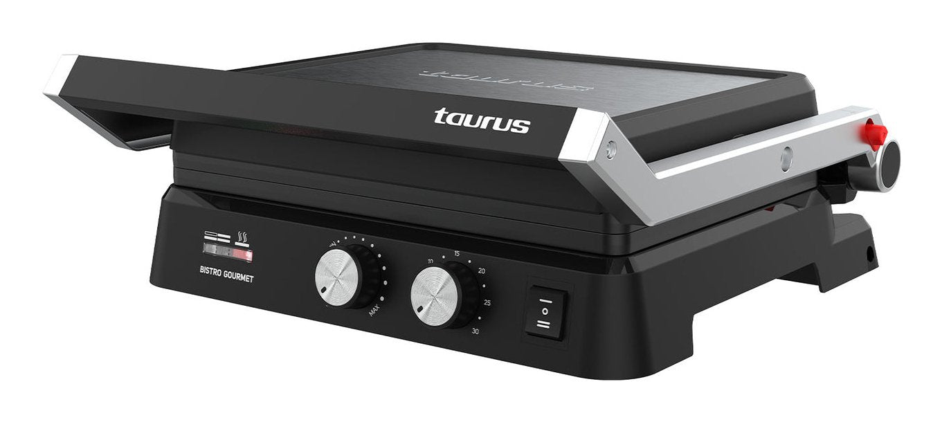 Plancha Eléctrica 2 En 1 Taurus Bistro Gourmet De 2600 W