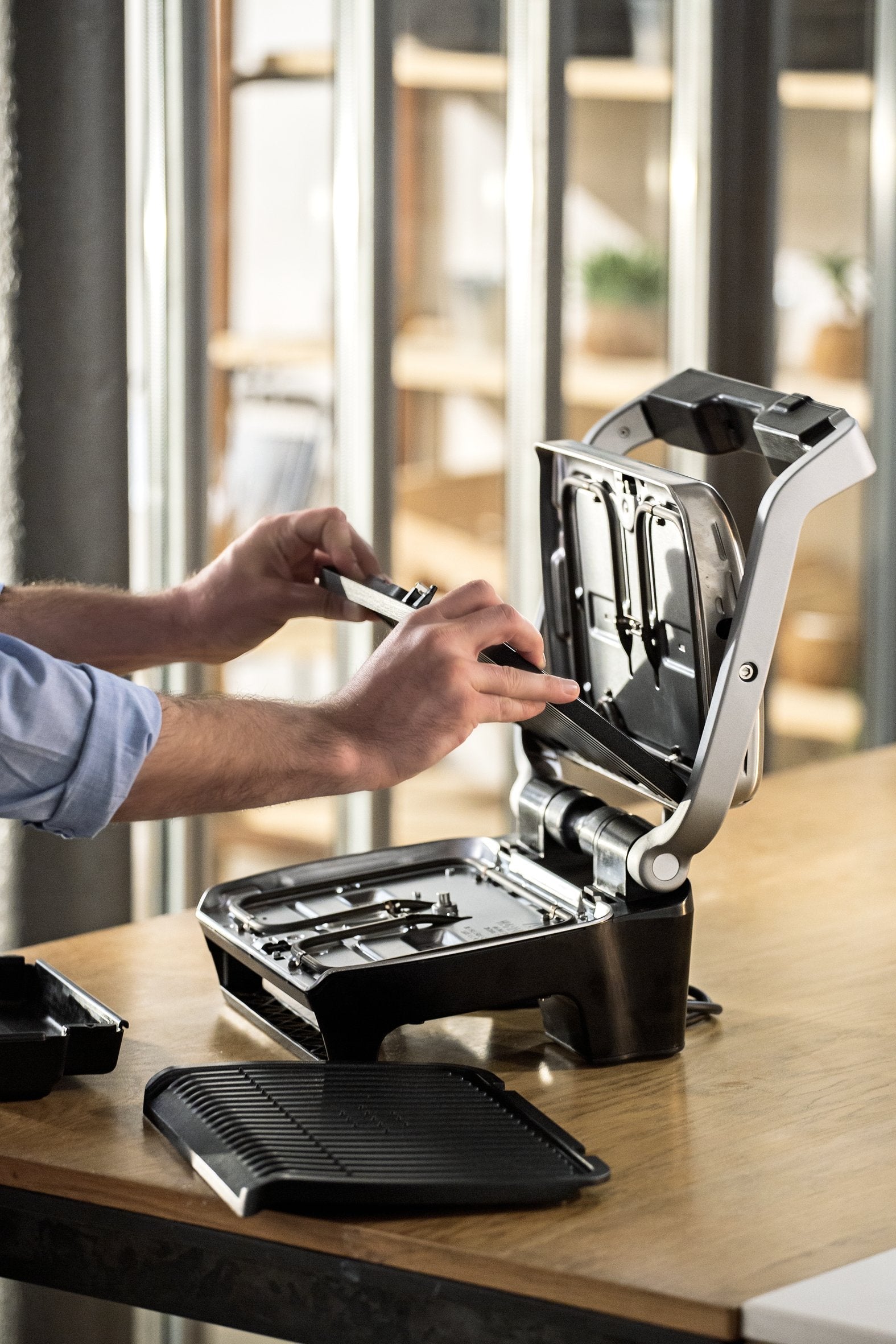 Tefal Optigrill Elite Parrilla De Contacto Gc 750d