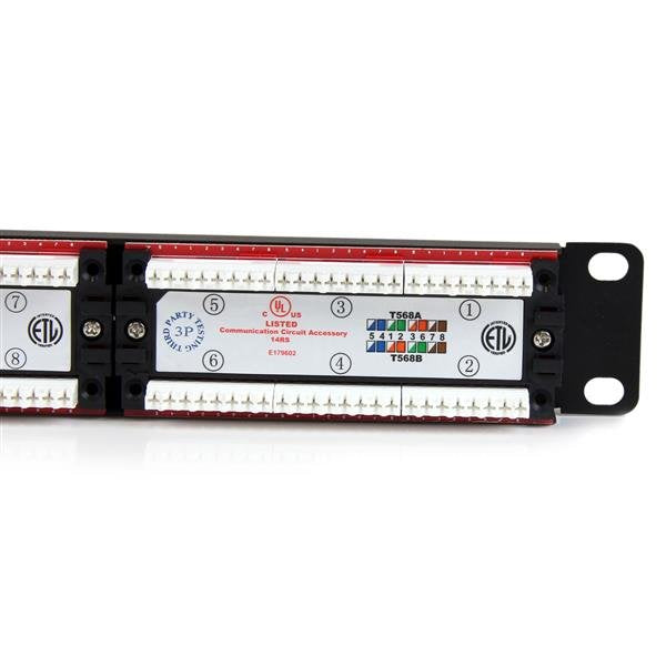 EAN 0065030857475 - StarTech.com C6PANEL24 panel de parcheo imagen 4