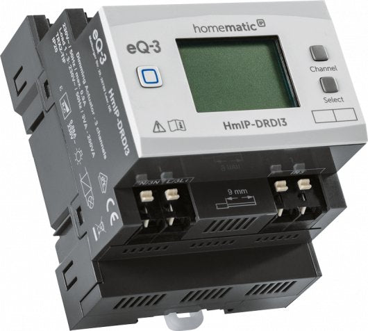 EAN 4047976544349 - Homematic IP HMIP-DRDI3 Montaje en carril DIN Regulador de luminosidad 3 canales imagen 3