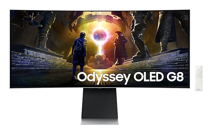 EAN 8806095710815 - Samsung LS34DG850SUXDU pantalla para PC 86,4 cm (34") 3440 x 1440 Pixeles OLED Plata imagen 1