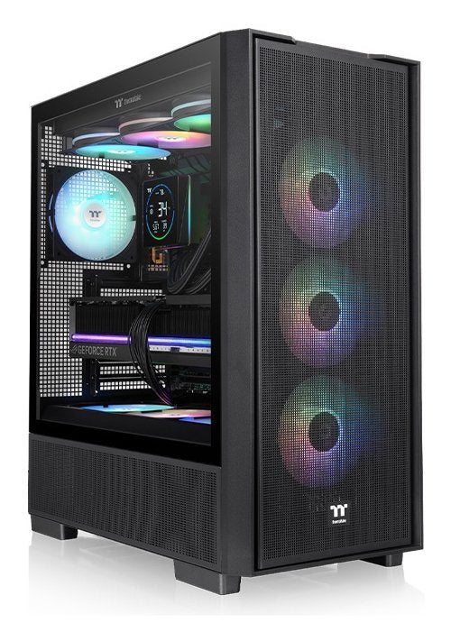 EAN 4711658544568 - Thermaltake S380 TG ARGB Midi Tower Negro imagen 1