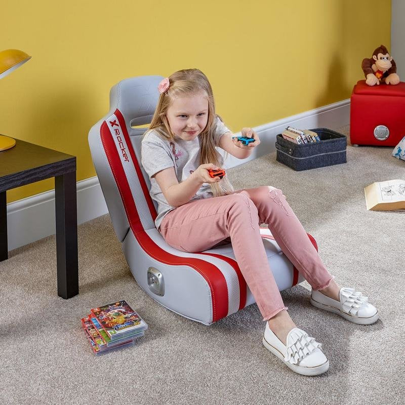 EAN 94338512175 - X Rocker Shadow 2.0 Silla gaming Asiento acolchado Rojo, Blanco imagen 2