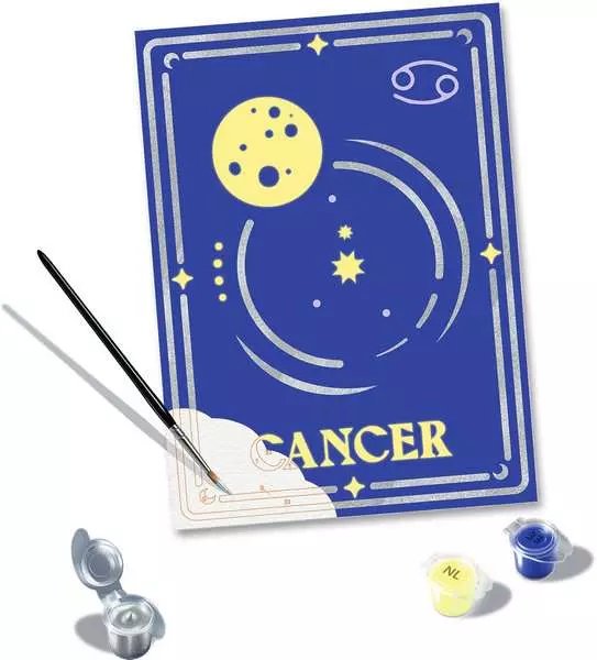 Ravensburger Creart - Signo Del Zodíaco Cáncer, Pintura 23733