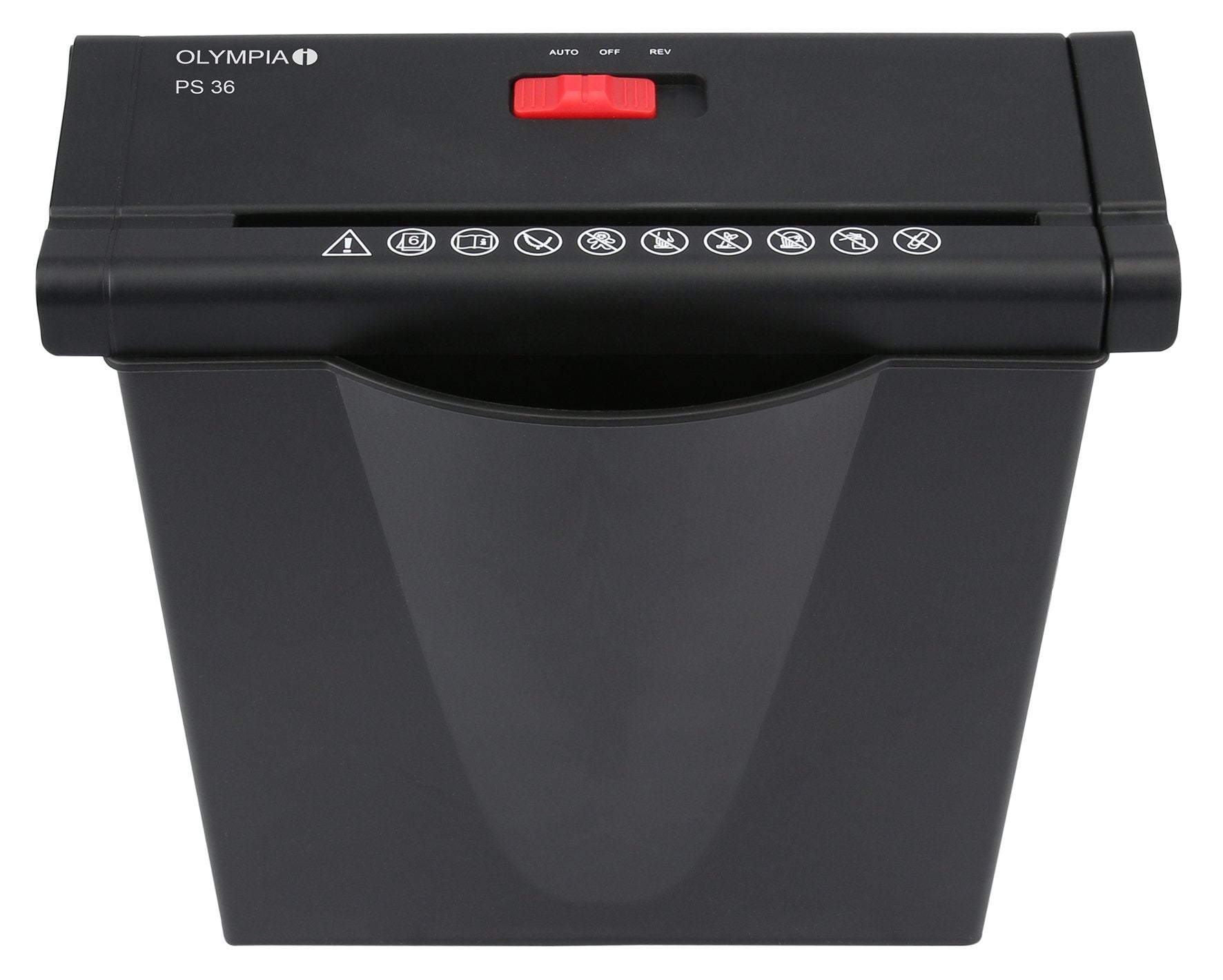 EAN 4030152027064 - Olympia PS 36 triturador de papel Corte en tiras 34 cm Negro imagen 4