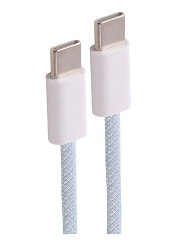 Shiverpeaks Usb-C Cable De Carga, 2.0, 60w, Azul, Textil, 2m