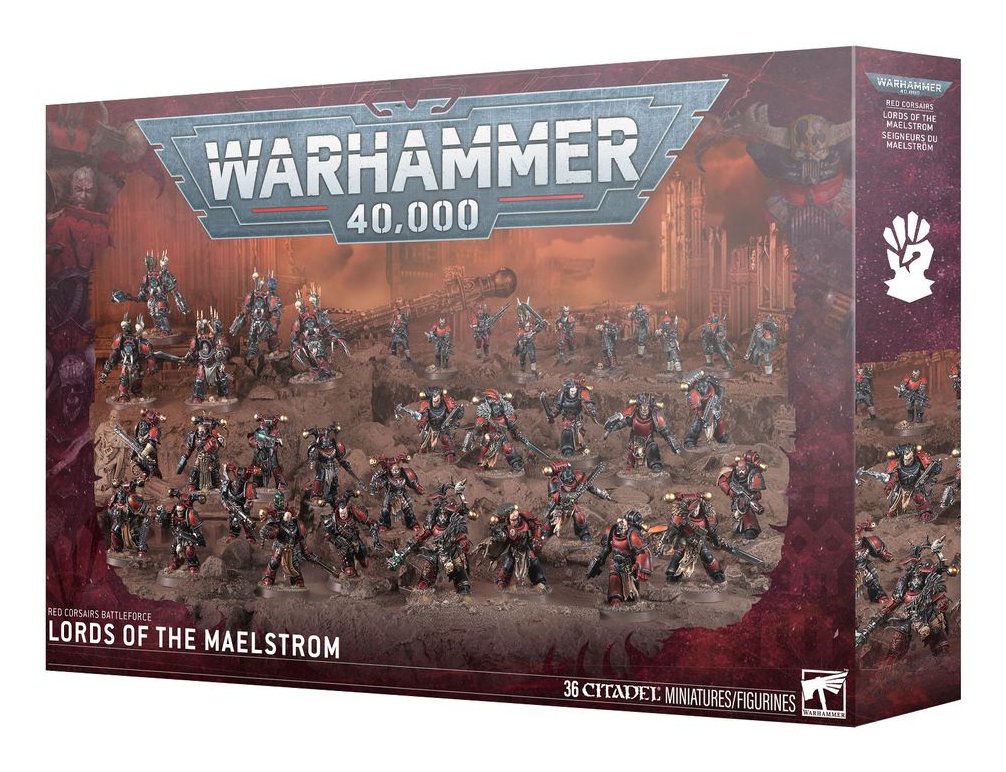 Warhammer 40k - Battleforce Rojo Corsairs : Seigneurs Du Maelstrom