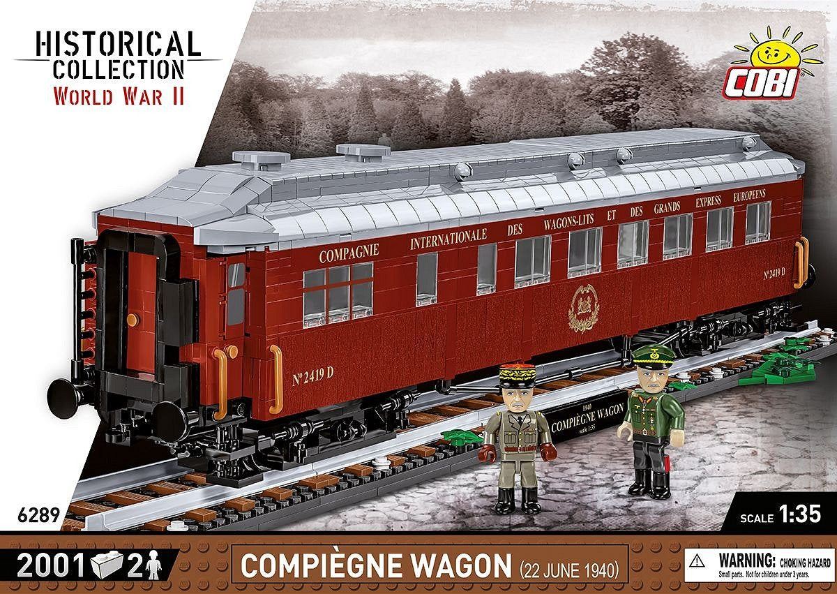 Cobi Compiègne Waggon (22 De Junio De 1940), Juguetes De Construcción Cobi-6289