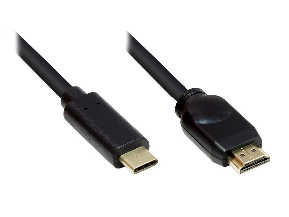 EAN 4014619366620 - Alcasa GC-M0104 adaptador de cable de vídeo 10 m USB Tipo C HDMI tipo A (Estándar) Negro imagen 1
