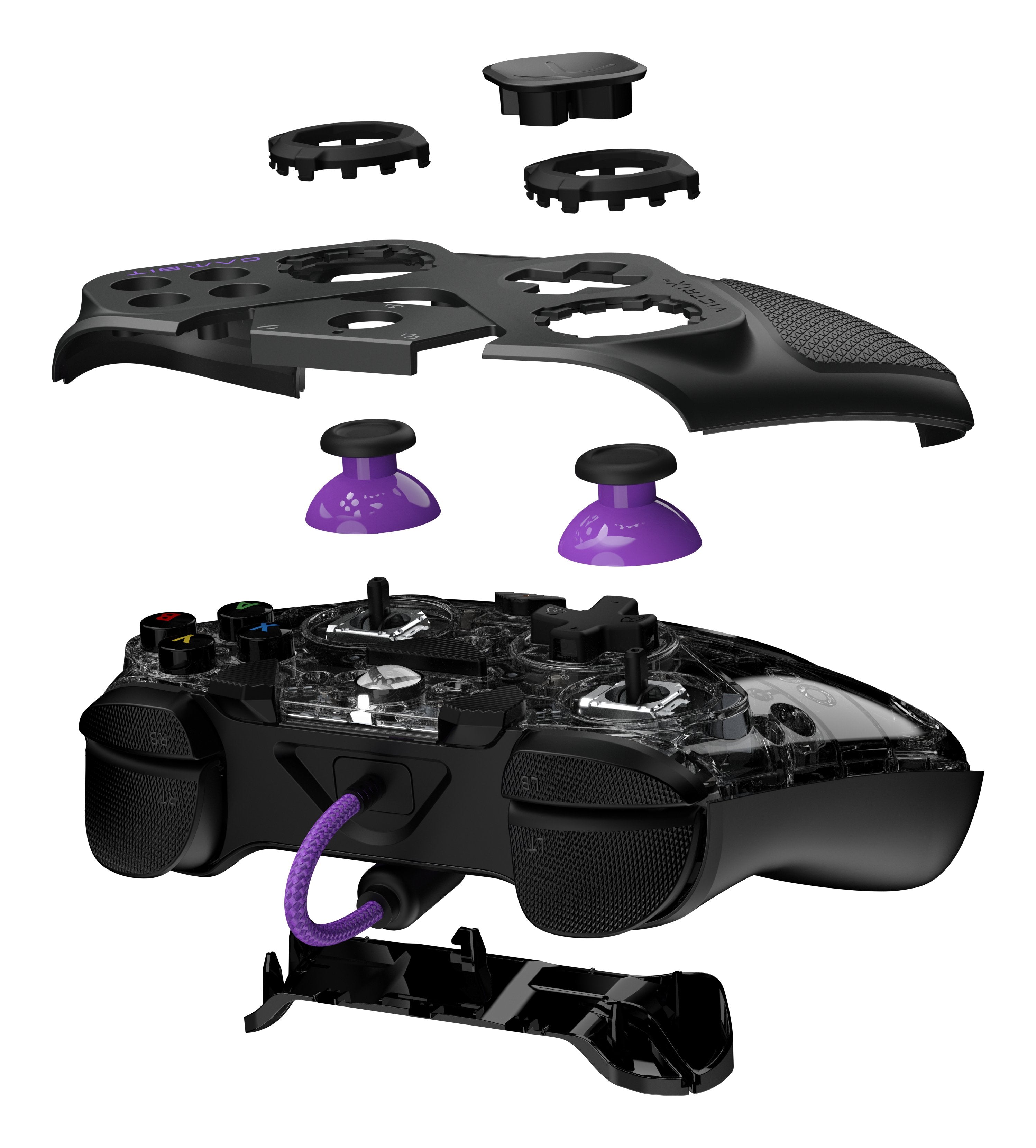 Turtle Beach Victrix Gambit Prime Mando Para Torneos Para Xbox Series X/S, Xbox One Y Pc