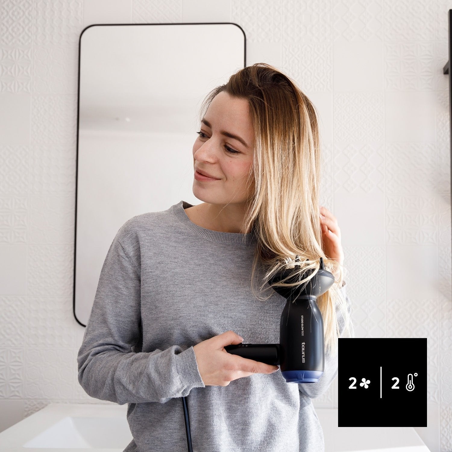 EAN 8414234001177 - Taurus Studio Glow 1500 secador 1400 W Negro imagen 5