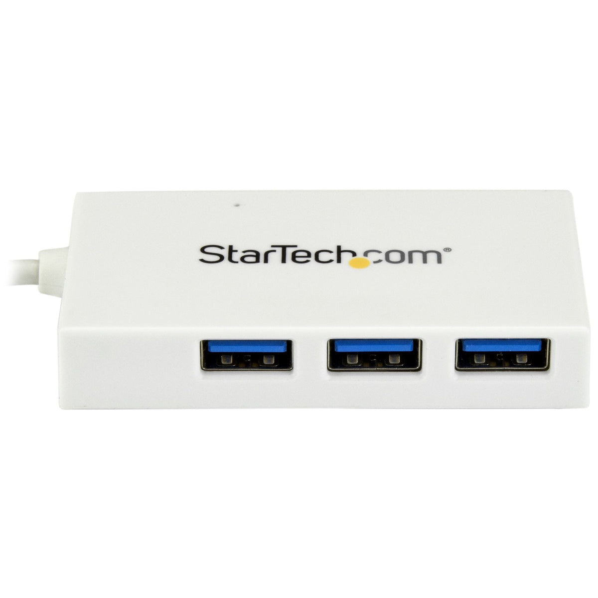Hub Concentrador Usb 3.0 4 Perp Puertos Usb C Y Usb A Blanco