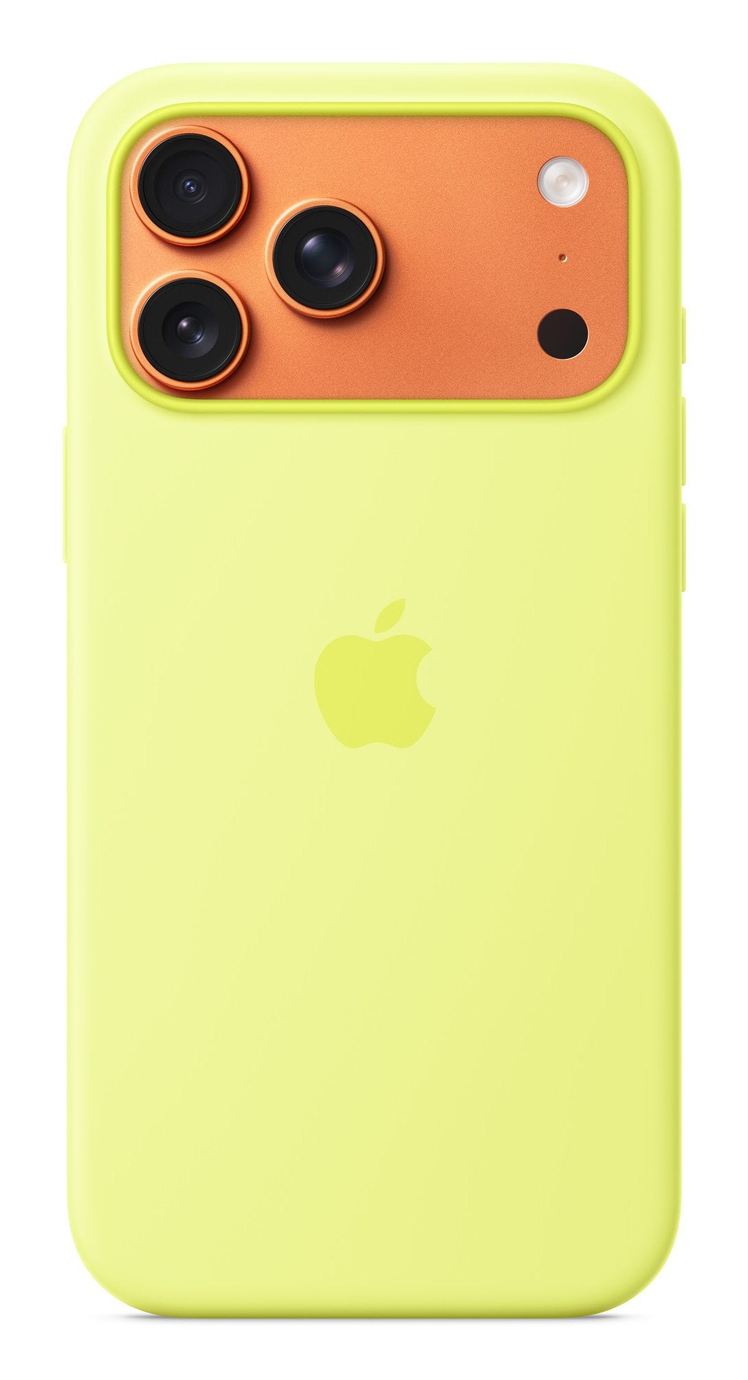 Iphone 17 Pro Max Silicone Case With Magsafe Neon Yellow