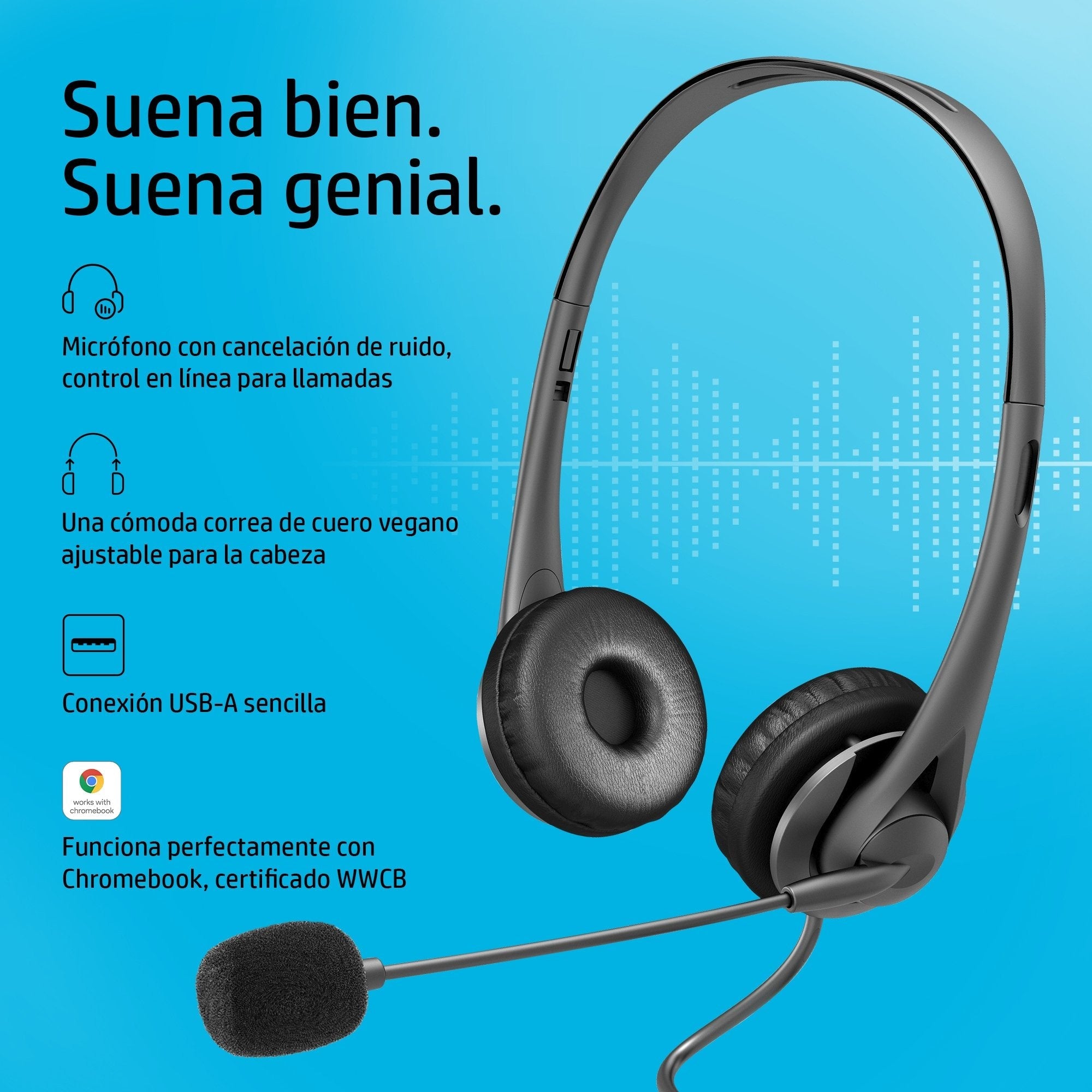 Auriculares Hp Stereo Usb G2