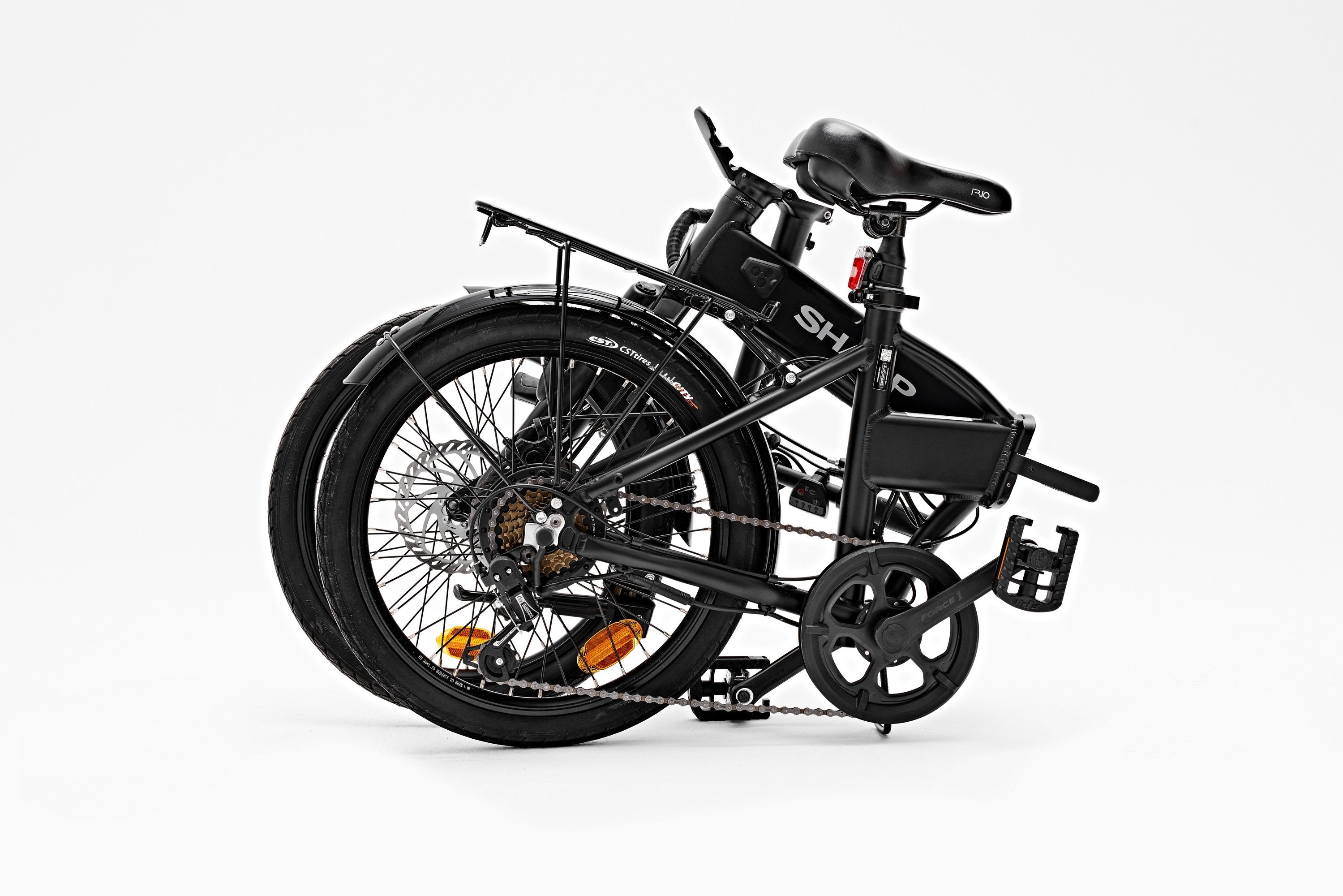 Sharp Klapp/Falt E-Bike 250w Motor / App / Schwarz