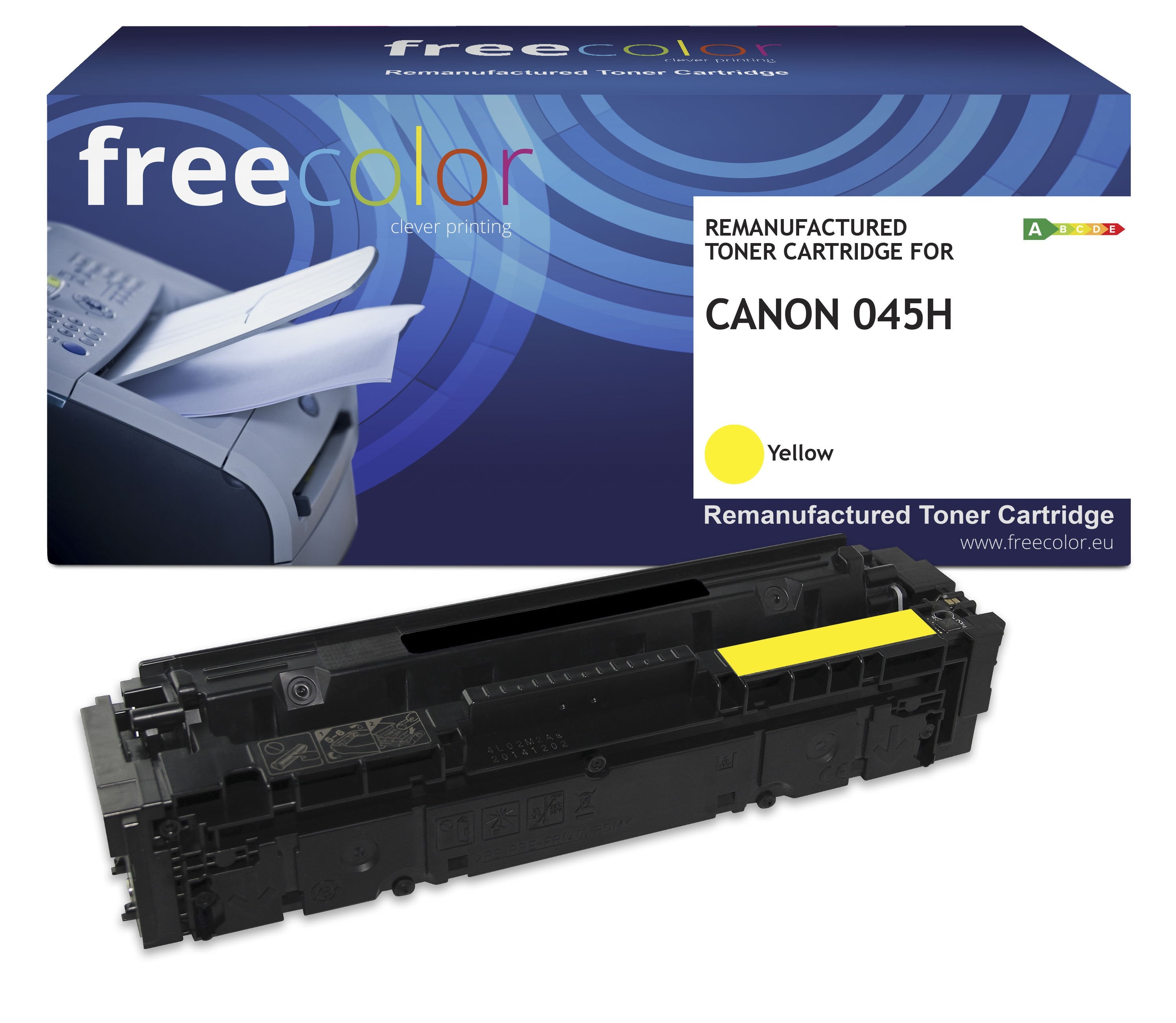 EAN 7612735127285 - Freecolor K18166F7 cartucho de tóner 1 pieza(s) Compatible Amarillo imagen 1