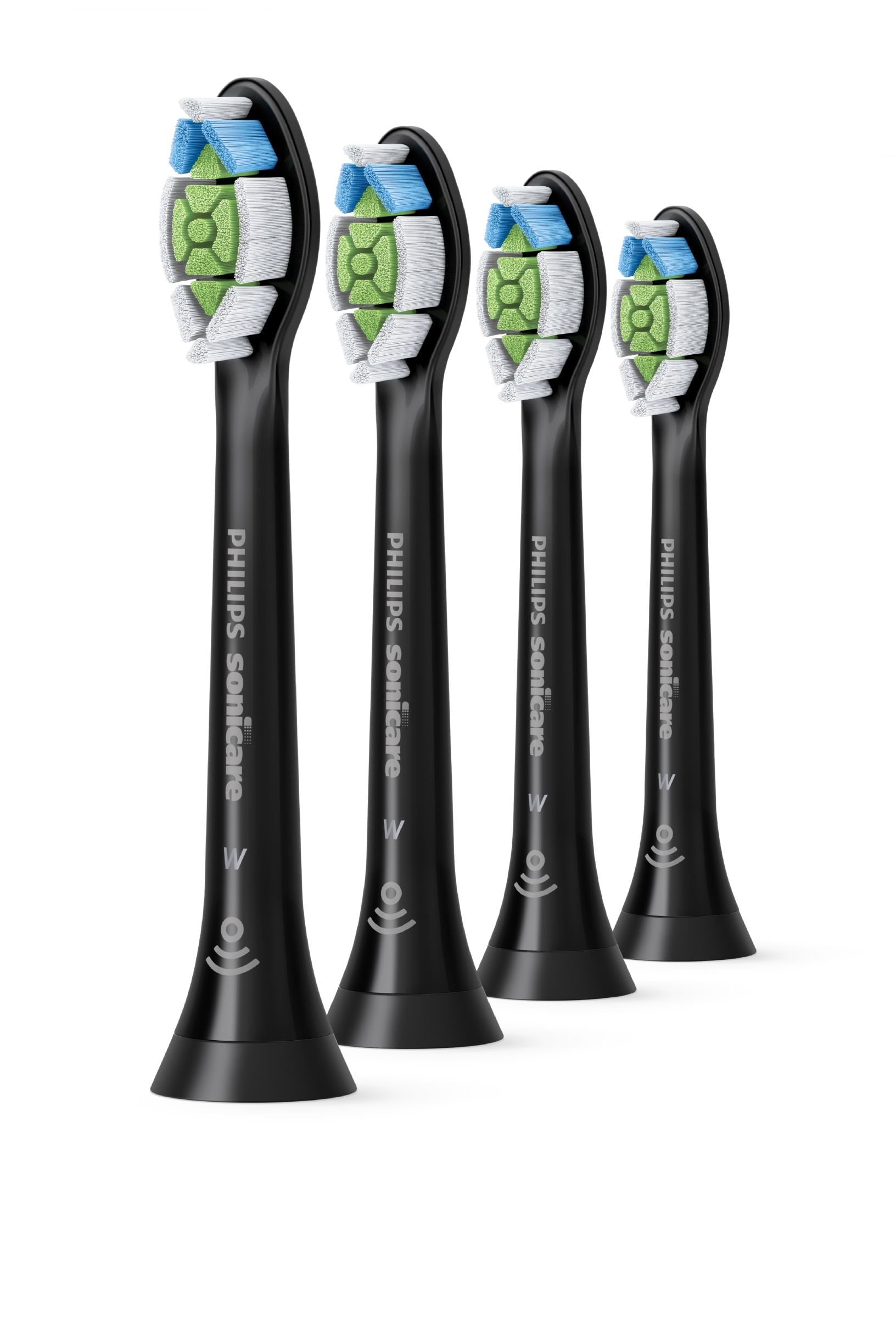 EAN 8710103850366 - Philips HX6064/11 cepillo de cabello 4 pieza(s) Negro imagen 1