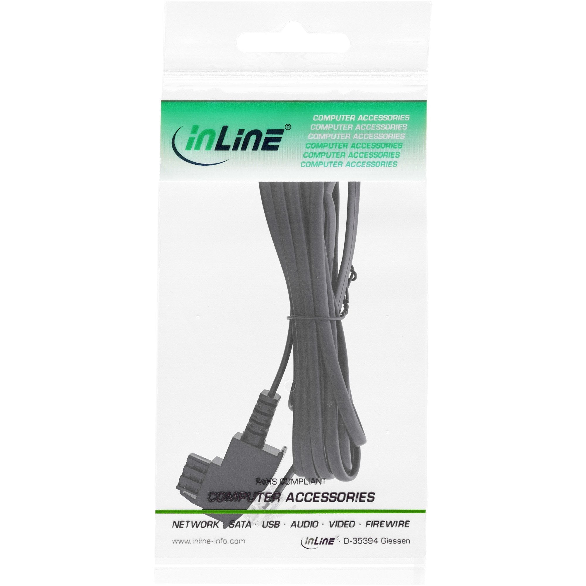 Cable Divisor Inline Adsl Tae-F A Enchufe 6p2c Dec 25m
