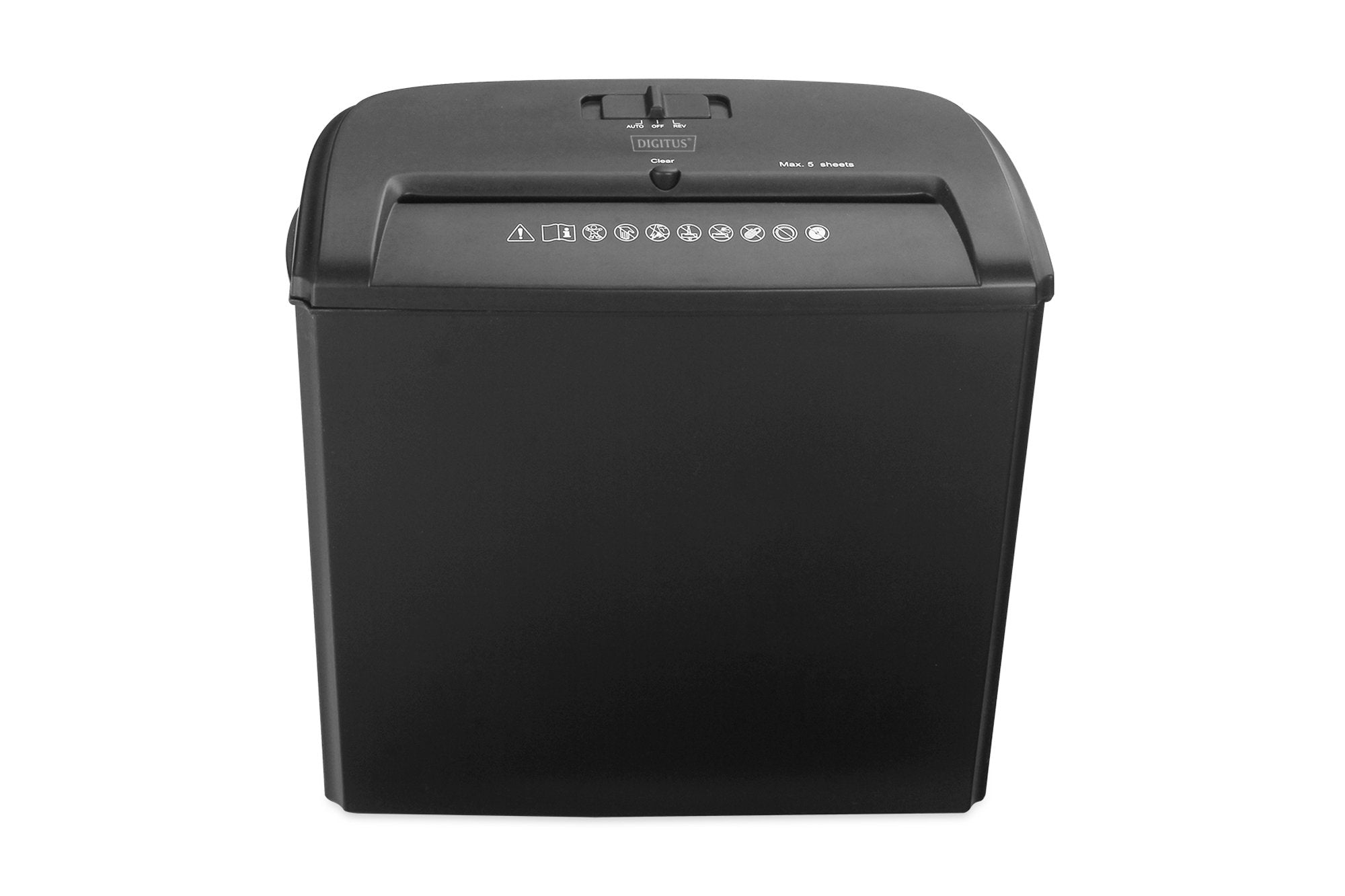 Digitus Da-81606 Triturador De Papel Corte Cruzado 22 Cm 74 Db Negro