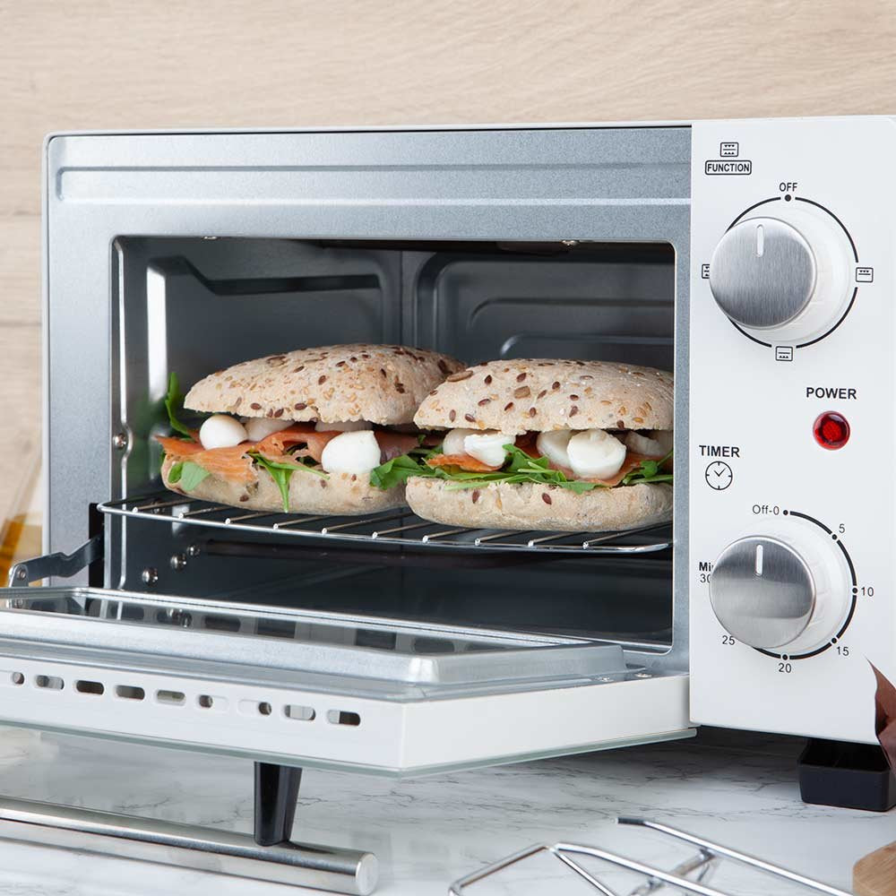 EAN 8435568405585 - Orbegozo HO 975 horno tostador 10 L 800 W Blanco imagen 7