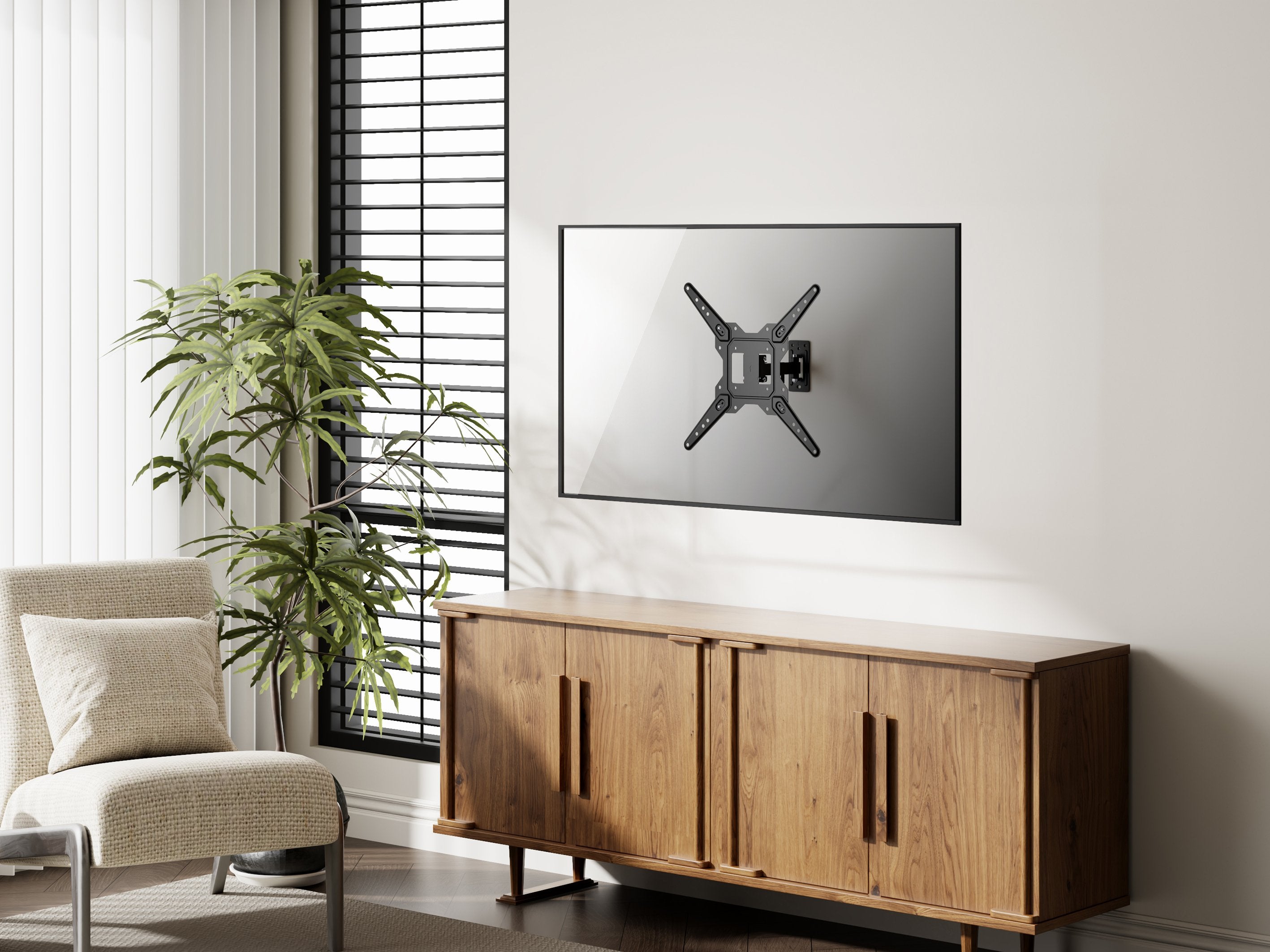 Equip Soporte De Pared Para Tv De Movimiento Completo De 23"-55