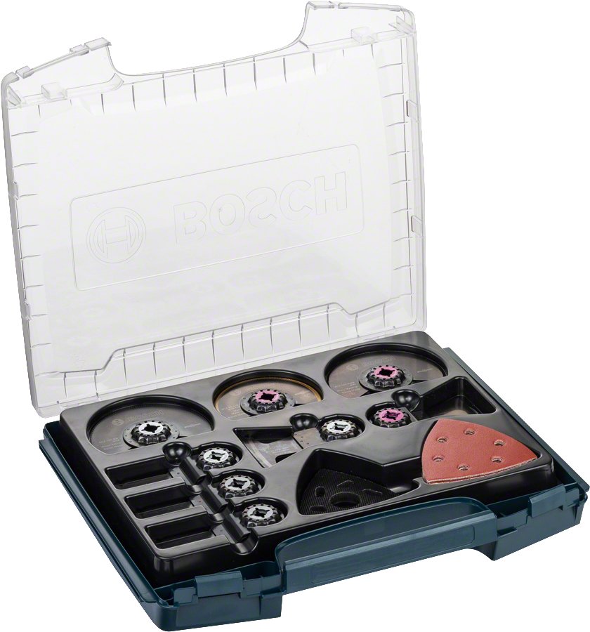 EAN 3165140706681 - Bosch i-BOXX Pro 34 pieza(s) Conjunto de accesorios de lijado imagen 1