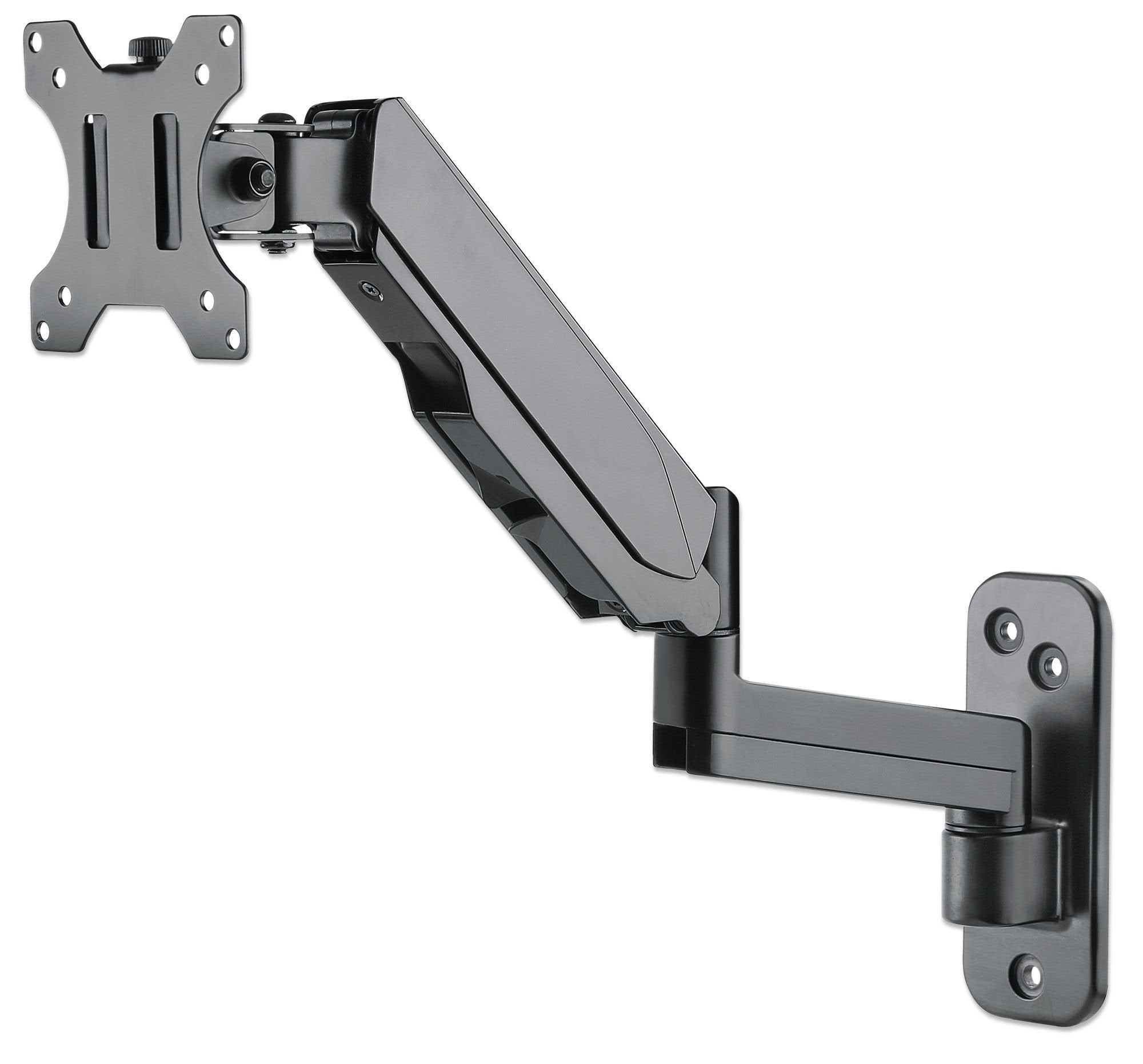 EAN 0766623461610 - Manhattan 461610 soporte para monitor 81,3 cm (32") Pared Negro imagen 5