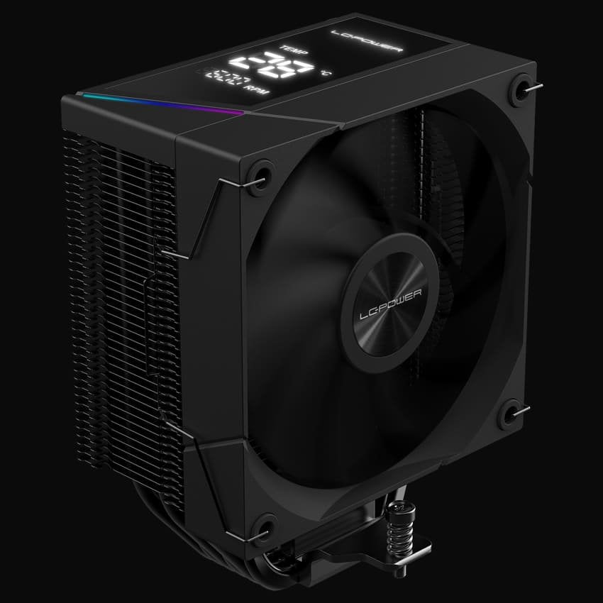 Lc-Power Aera Serie Lc-Cc-120-Db6 Display 120mm Cpu-Kã¼hler
